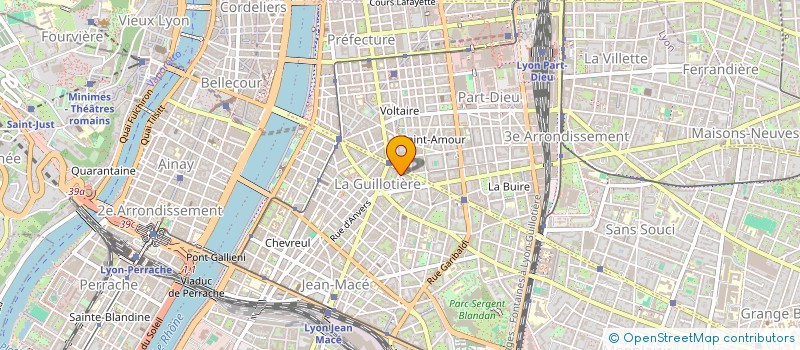 localisation de l'entreprise MUTUELLE BTP SUD EST ET REGIONS FRANCE  LYON