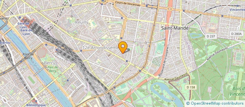 localisation de l'entreprise MUTUELLE CENTRALE FINANCES à PARIS