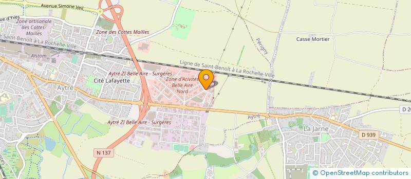 localisation de l'entreprise MUTUELLE CENTRE ATLANTIQUE à AYTRE