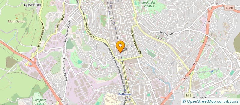 localisation de l'entreprise MUTUELLE CHIRURGICALE  SAINT-ETIENNE