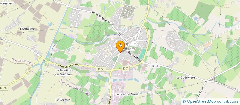localisation de l'entreprise MUTUELLE CHIRURGICALE ET MEDICALE à DIVATTE-SUR-LOIRE