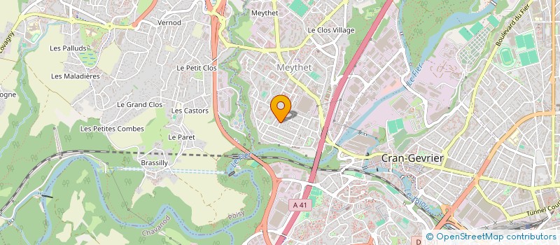 localisation de l'entreprise MUTUELLE D ASSURANCE SOLIDAIRE à ANNECY