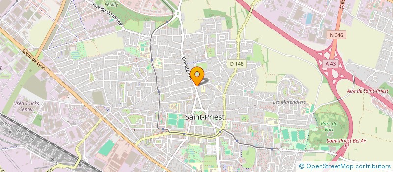 localisation de l'entreprise MUTUELLE D ASSURANCES RHONE ALPES  SAINT-PRIEST