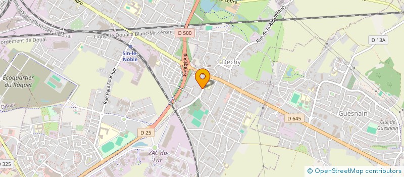 localisation de l'entreprise MUTUELLE D ENTRAIDE INSTITUTEURS DU NORD à DECHY