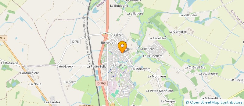 localisation de l'entreprise MUTUELLE DE BELLEVILLE SUR VIE à BELLEVIGNY