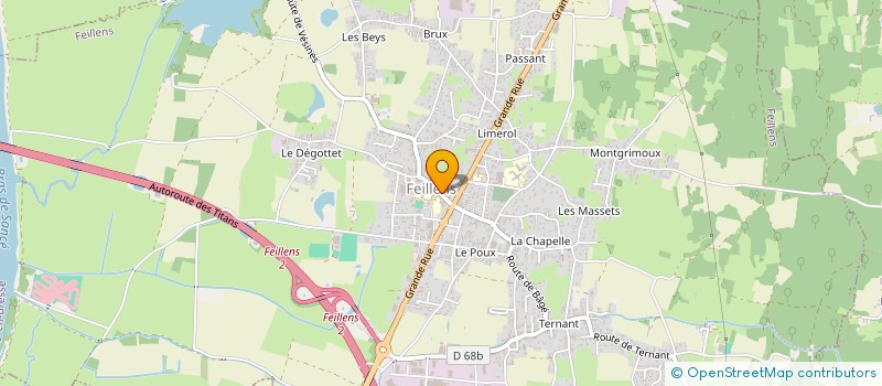 localisation de l'entreprise MUTUELLE DE FEILLENS à FEILLENS
