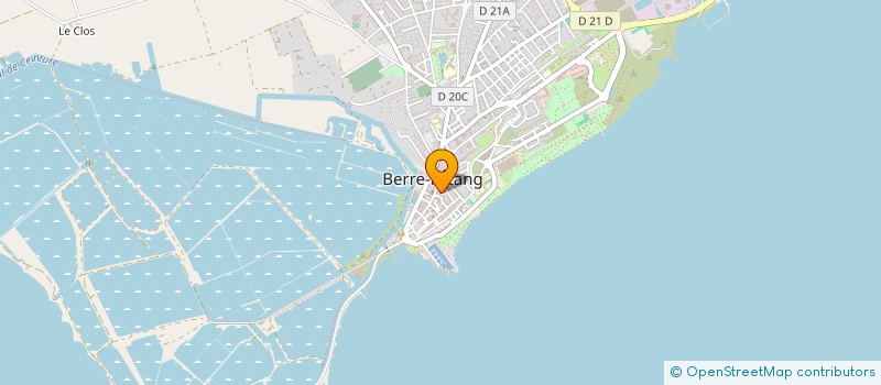 localisation de l'entreprise MUTUELLE DE L ETANG à BERRE-L'ETANG