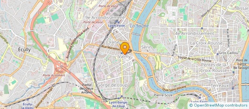 localisation de l'entreprise MUTUELLE DE L OUEST LYONNAIS à LYON