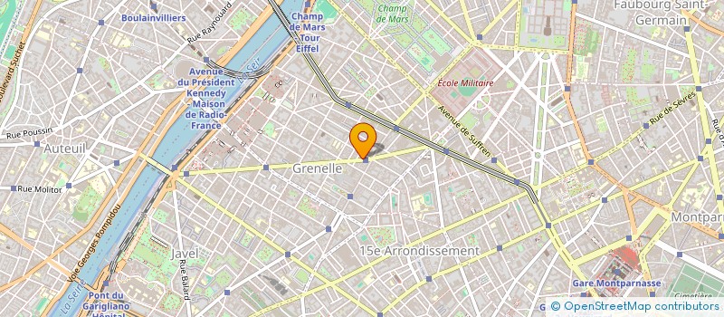 localisation de l'entreprise MUTUELLE DE LA PREVOYANCE ETRANGERE à PARIS
