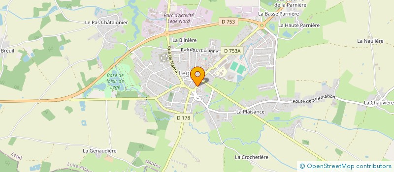 localisation de l'entreprise MUTUELLE DE LEGE à LEGE