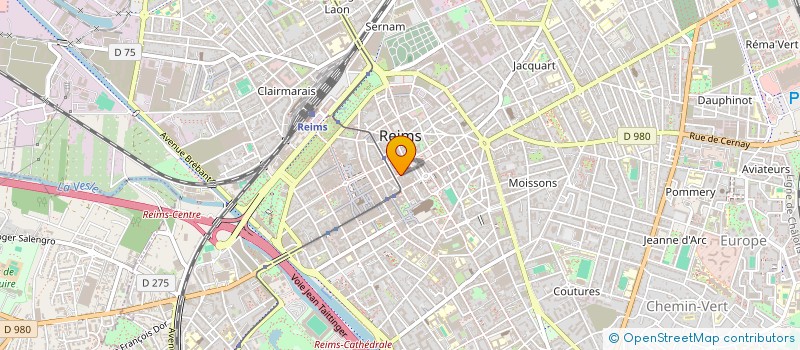 localisation de l'entreprise MUTUELLE DE RETRAITE DES A C à REIMS
