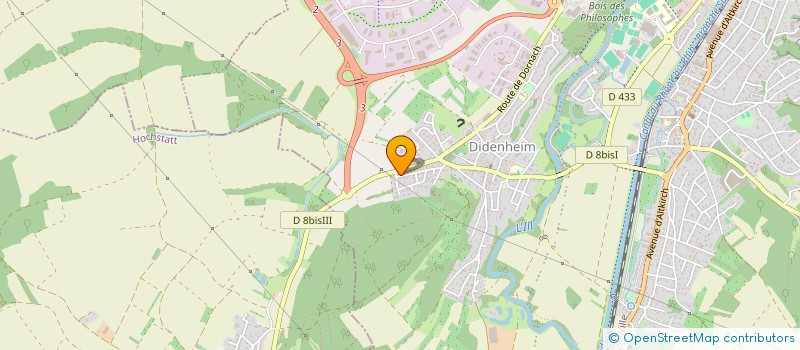 localisation de l'entreprise MUTUELLE DE SECOURS ET DE DECES AMITIE  BRUNSTATT-DIDENHEIM