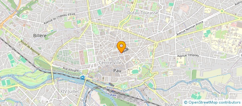 localisation de l'entreprise MUTUELLE DES AGENTS DES IMPOTS à PAU