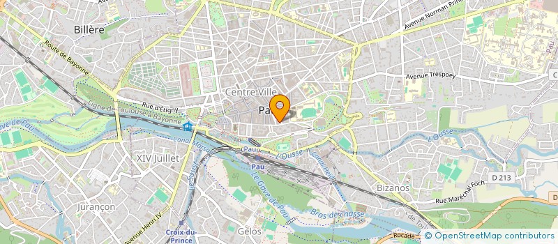 localisation de l'entreprise MUTUELLE DES AMBULANCIERS FRANCAIS à PAU