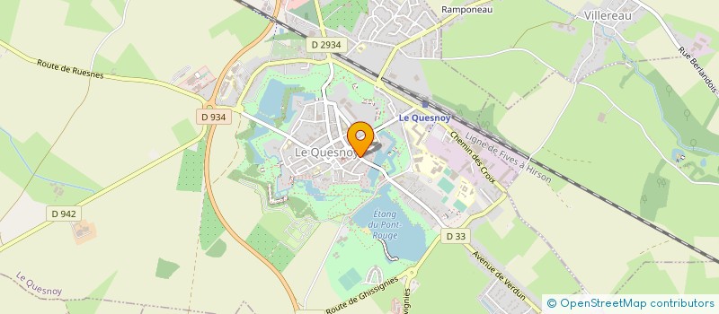 localisation de l'entreprise MUTUELLE DES ANCIENS COMBATTANTS à LE QUESNOY