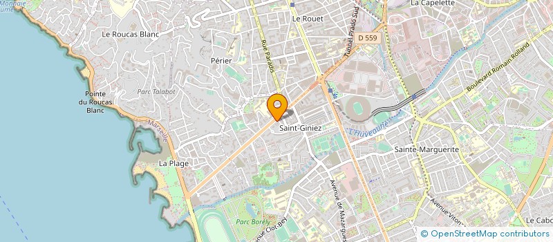 localisation de l'entreprise MUTUELLE DES ASSURES SOCIAUX à MARSEILLE