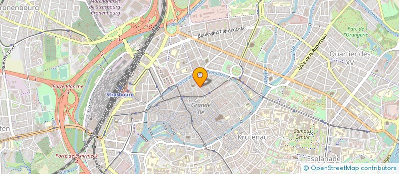 localisation de l'entreprise MUTUELLE DES DERNIERES NVLES D ALSACE à STRASBOURG