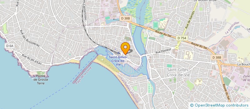 localisation de l'entreprise MUTUELLE DES FAMILLES DU HAVRE VIE à SAINT-GILLES-CROIX-DE-VIE