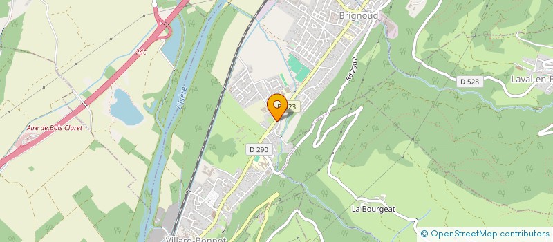 localisation de l'entreprise MUTUELLE DES MEDECINS DE L ISERE GPM  MEYLAN