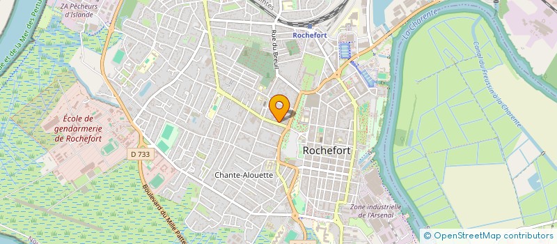 localisation de l'entreprise MUTUELLE DES OEUVRES SOCIALES ROCHEFORTAISES à ROCHEFORT