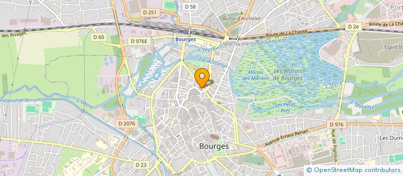 localisation de l'entreprise MUTUELLE DES ORGANISMES SOCIAUX DU CHER à BOURGES