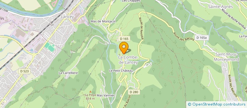 localisation de l'entreprise MUTUELLE DES PAPETERIES DE LANCEY  VILLARD-BONNOT