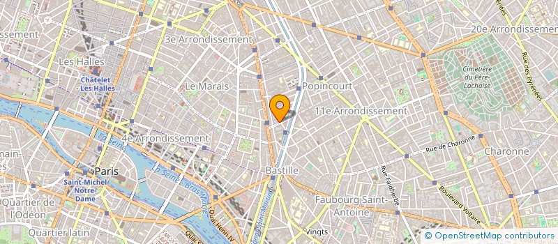 localisation de l'entreprise MUTUELLE DES VRAIS AMIS  PARIS