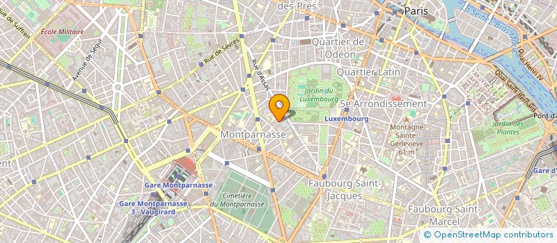 localisation de l'entreprise MUTUELLE DRAC à PARIS