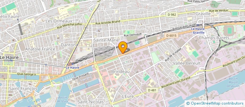 localisation de l'entreprise MUTUELLE DRESSER à LE HAVRE