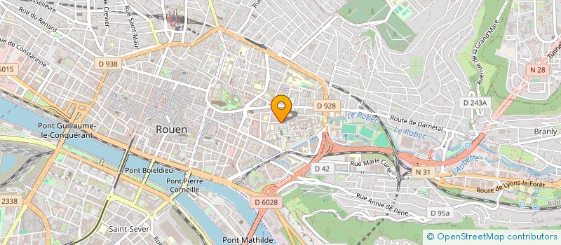localisation de l'entreprise MUTUELLE DU CHU DE ROUEN à ROUEN