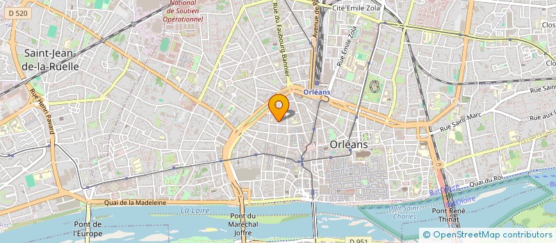 localisation de l'entreprise MUTUELLE DU LOIRET à ORLEANS