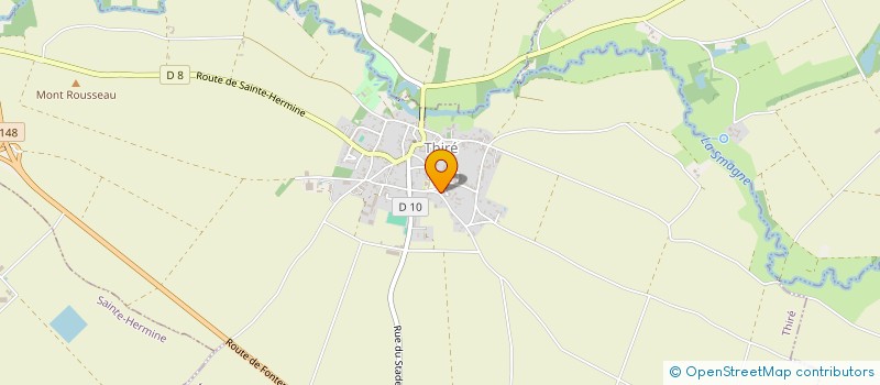 localisation de l'entreprise MUTUELLE DU PAYS HERMINOIS  SAINTE-HERMINE