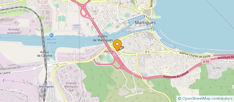 localisation de l'entreprise MUTUELLE DU PAYS MARTEGAL  MARTIGUES