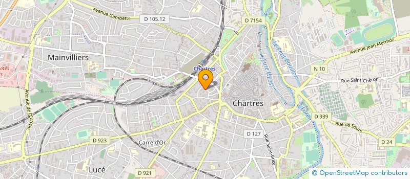 localisation de l'entreprise MUTUELLE DU PERSONNEL ORGANISMES SOCIAUX à CHARTRES