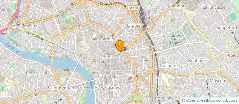 localisation de l'entreprise MUTUELLE DU REMPART  TOULOUSE