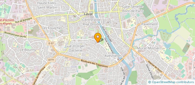 localisation de l'entreprise MUTUELLE ENSEIG PRIVE CATHOLIQUE MAYENNE à LAVAL