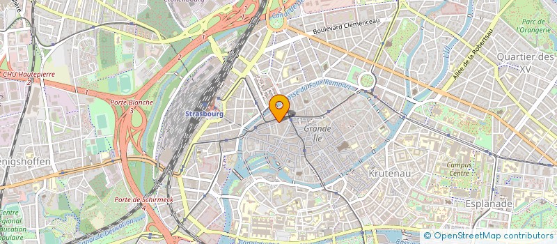 localisation de l'entreprise MUTUELLE ENTR'AIDE ISRAELITE à STRASBOURG