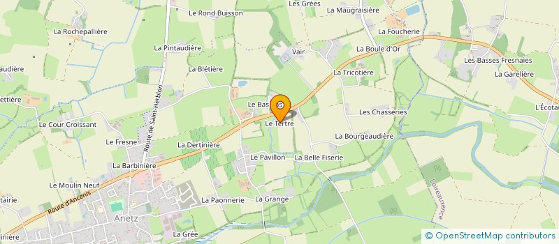 localisation de l'entreprise MUTUELLE ENTRAIDE SOCIALE SOC INNOPACK  ANCENIS-SAINT-GEREON