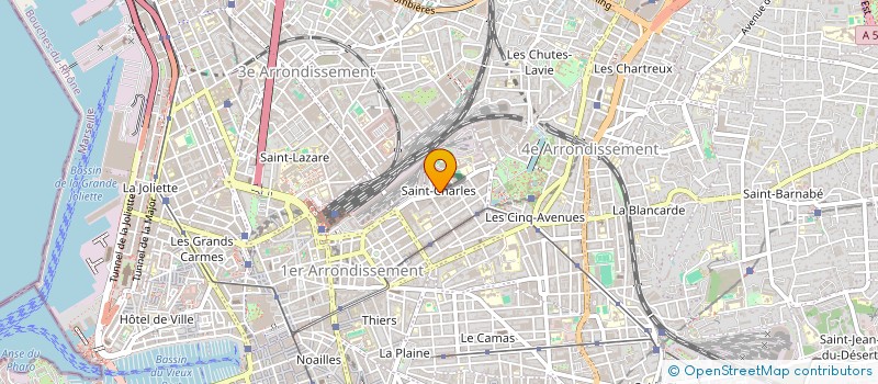 localisation de l'entreprise MUTUELLE ENTRAIN à MARSEILLE