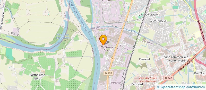 localisation de l'entreprise MUTUELLE ENTREPRISE DE LA SEPR  LE PONTET