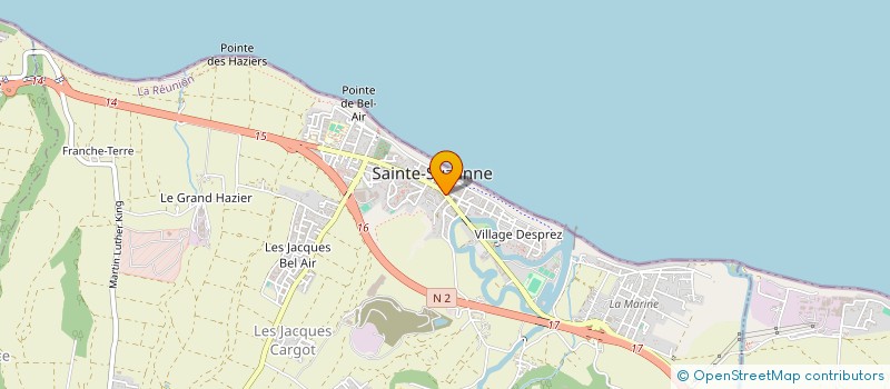 localisation de l'entreprise MUTUELLE FAMILIALE DE LA REUNION à SAINTE-SUZANNE