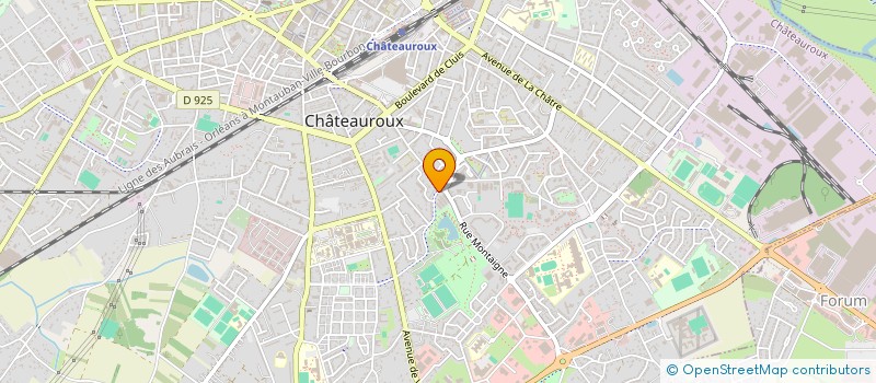 localisation de l'entreprise MUTUELLE FAMILIALE DES OEUVRES SOCIALES à CHATEAUROUX
