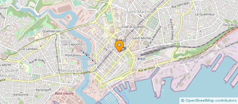 localisation de l'entreprise MUTUELLE FINIST RETRAITE ANCIENS COMBATT à BREST