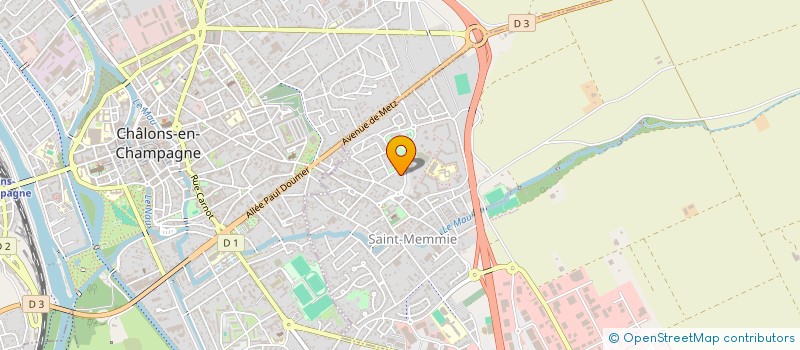 localisation de l'entreprise MUTUELLE FORESTIERE MARNE ARDENNES  SAINT-MEMMIE