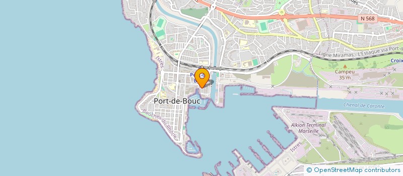 localisation de l'entreprise MUTUELLE FRANCE PORT DE BOUC-FOS SUR MER  PORT-DE-BOUC