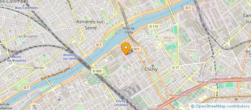 localisation de l'entreprise MUTUELLE FRATERNELLE ASSURANCE à CLICHY