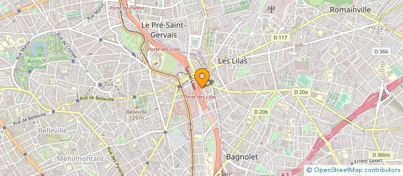 localisation de l'entreprise MUTUELLE INTEGRANCE à PARIS