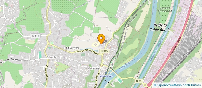 localisation de l'entreprise MUTUELLE INTERDIOCESAINE RHONE & LOIRE  VERNAISON