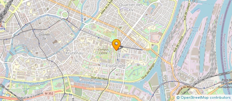 localisation de l'entreprise MUTUELLE INTERENTREPRISE SOTRAPO à STRASBOURG