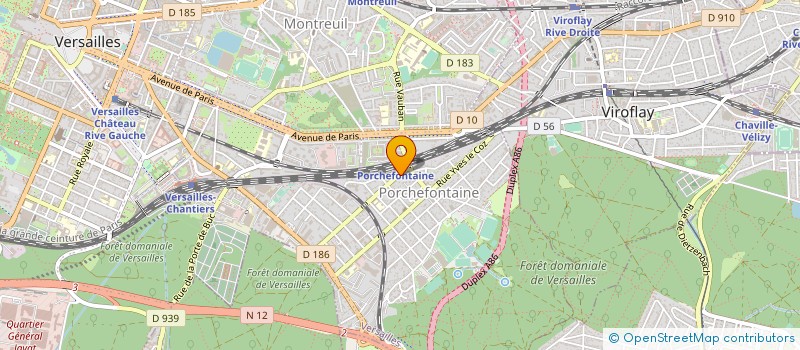 localisation de l'entreprise MUTUELLE INTERP LES MENAGES PREVOYANTS à VERSAILLES